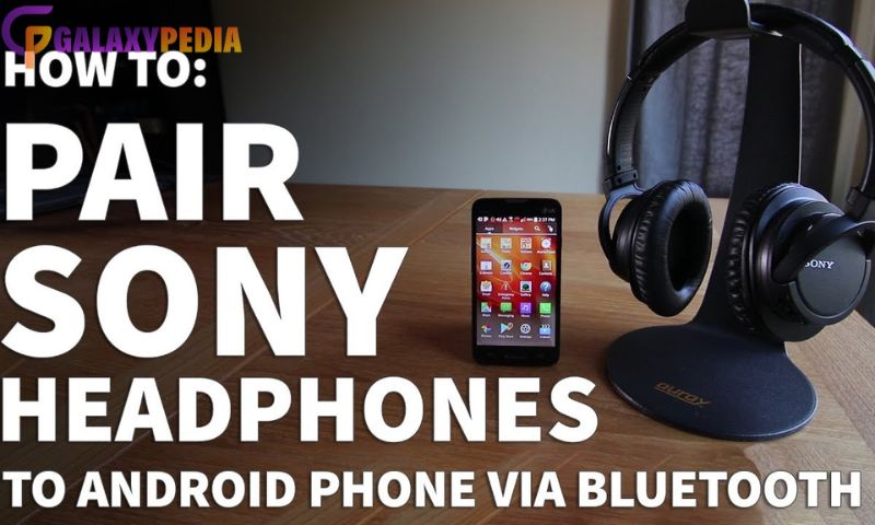 how to pair sony headphones